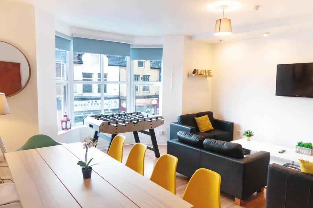 Apartment Up To 9 Close To Centre, Big Tv And Wifi Cardiff Eksteriør billede